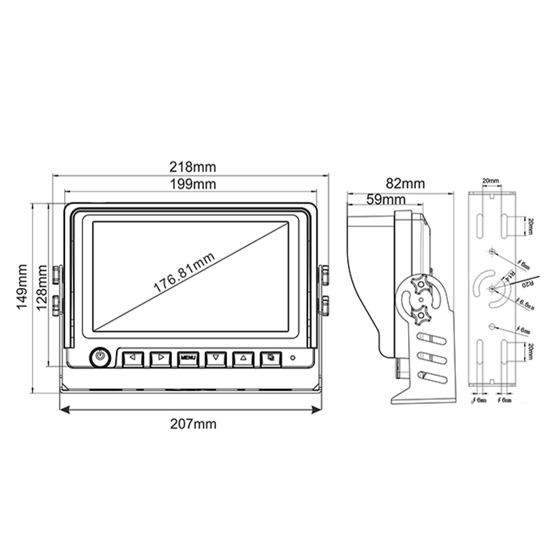 1+4 Vehicle Wireless Monitoring System